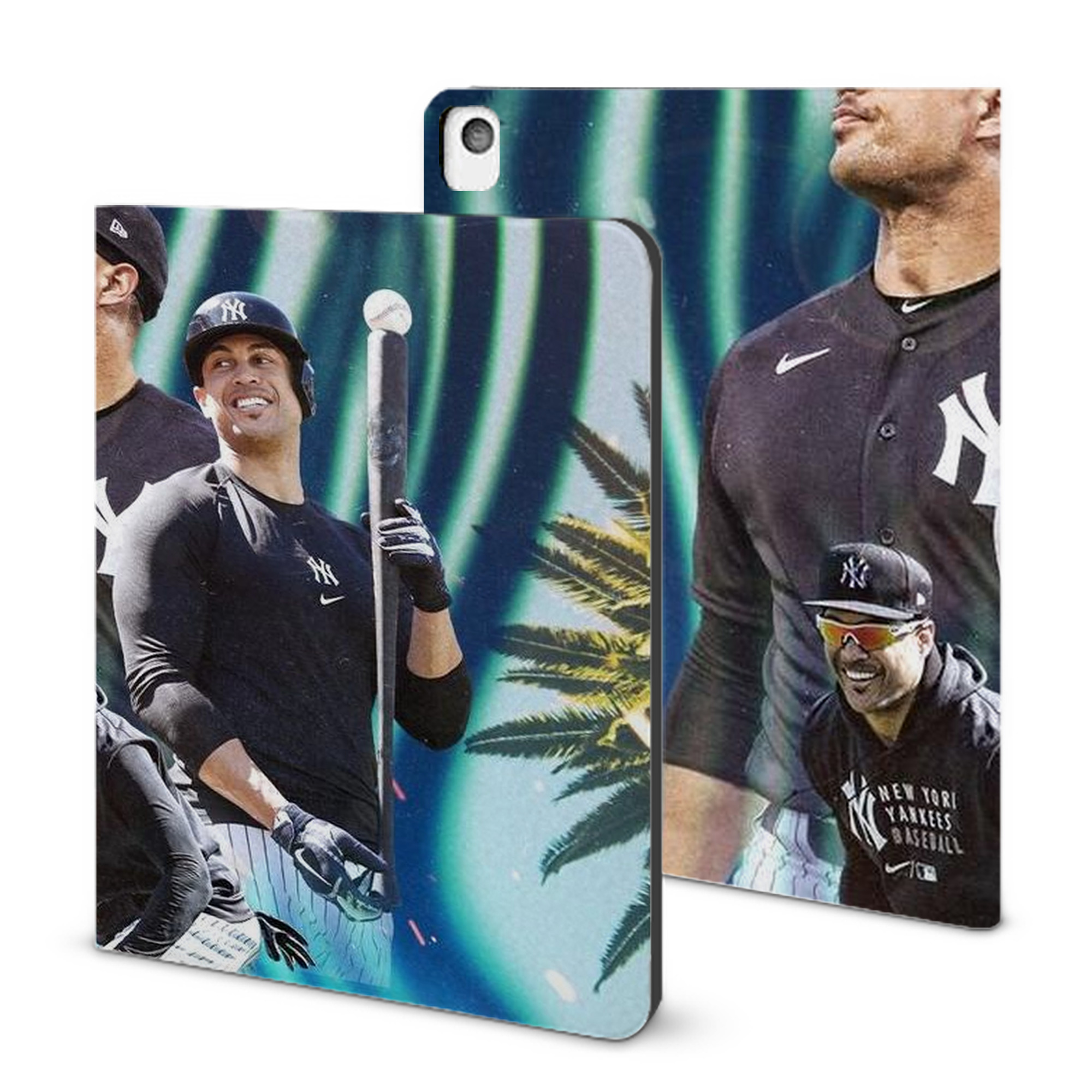 Giancarlo Stanton 31 IPad Book-Style Case With Pencil Slot – Slim PU & TPU Cover – Full Protection, Precise Fit, Water & Scratch Resistant